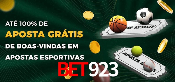 BET923 Ate 100% de Aposta Gratis